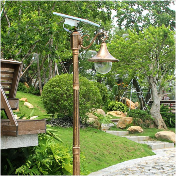 3m High Solar Energy Garden Light for Garden Yard tai Solar Post Light