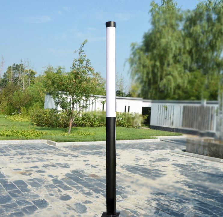 Anodisointi viimeistelemällä Aluminum Pole Garden Street Light For Garden and Pathway Luminaires